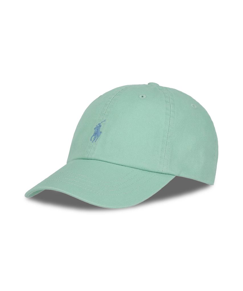 Кепка-бейсболка из хлопка чино POLO RALPH LAUREN - Зеленая