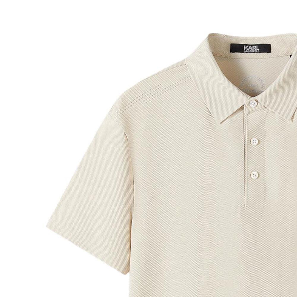 KARL LAGERFELD Polo Shirt Men's Khaki M22O2011-
