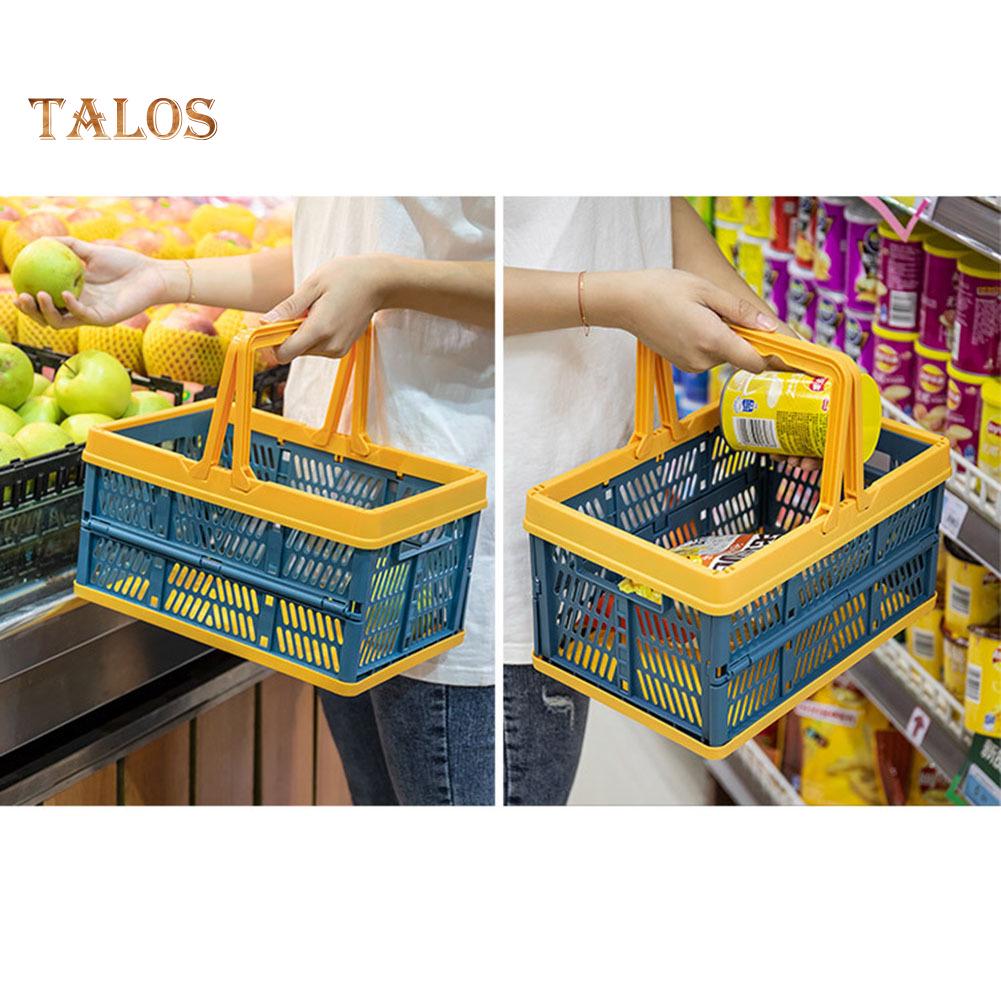 Складная ручка для хранения продуктов, настольный органайзер для пикника, контейнер для хранения продуктов