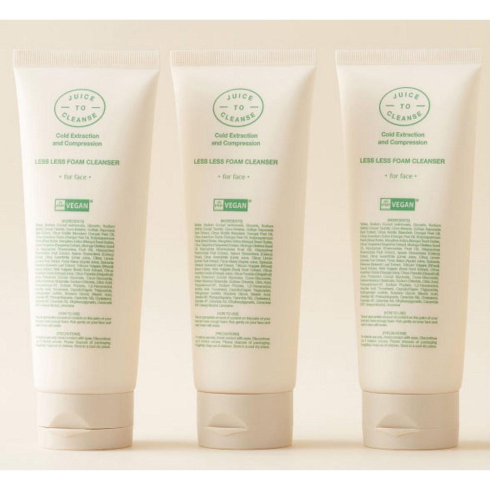 Juice to Cleanse Очищающее средство Less Foam Cleanser, 160 г, 2 шт.