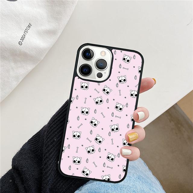 Девчачий Пастельный Ведьма Гот Чехол для Телефона Для iPhone 17 Air 15 16 Чехол 11 13 14 Pro Max 12 Plus Max Fundas