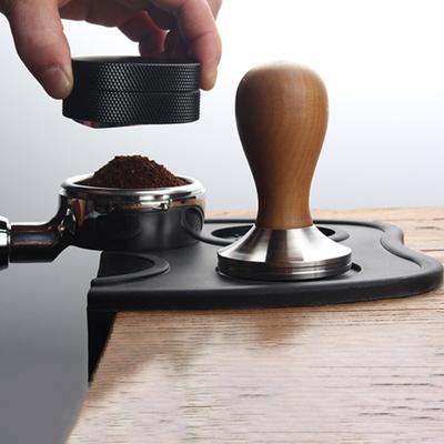 Коврик для трамбовки кофе, силиконовый коврик для трамбовки эспрессо, нескользящий коврик для прессования кофе