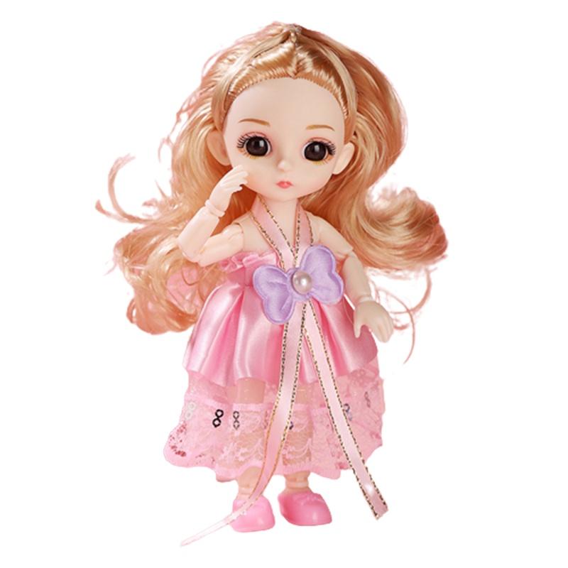 1/12 6,6 дюйма Bjd Куклы-принцессы Милые Подвижные суставы Детский подарок на день рождения