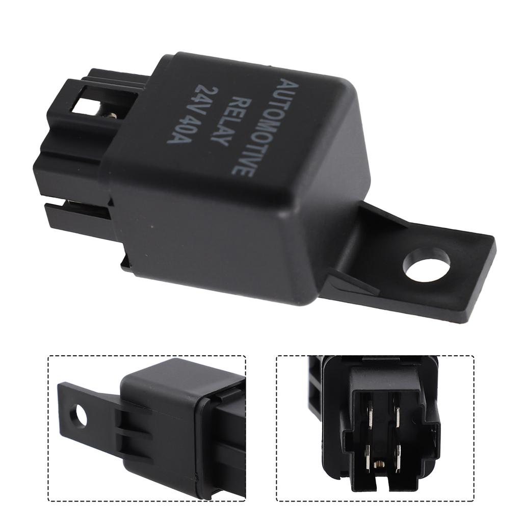 Универсальное реле автосигнализации, 1 шт., 24 В, 40 А, для автосигнализации