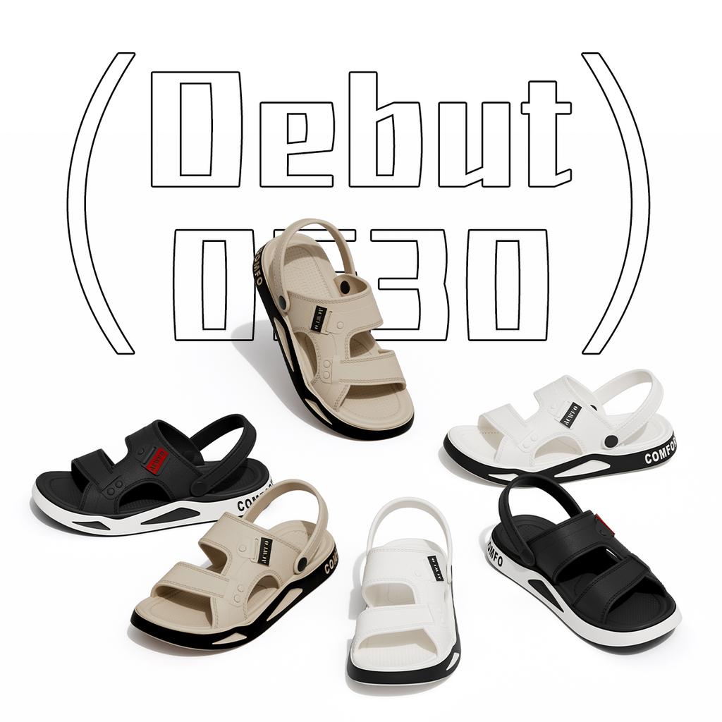 Summer Men Sandals Flat Soft Beach Sandals Fashion Comfortable Non-slip Sandals Lightweight Casual Men Sandals