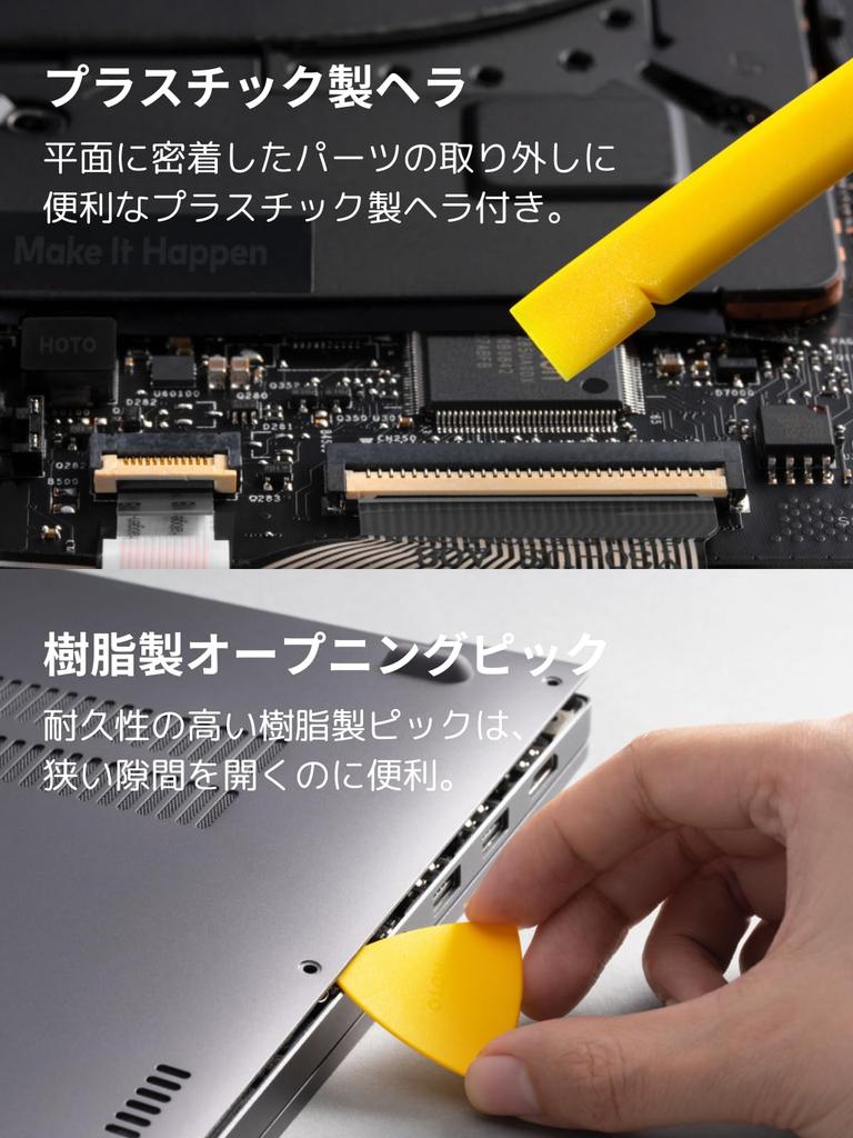 HOTO Набор Прецизионных Отверток Pro со Светодиодной Электрической Прецизионной Отверткой с Крутящим Моментом 48 Бит Легкий для Ремонта и Работ Своими Руками Освещение, 2 Уровня