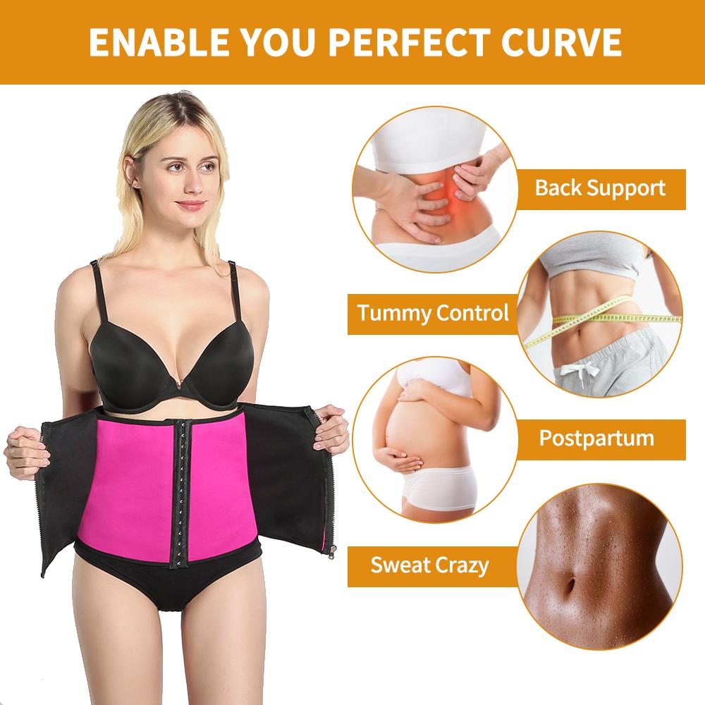 Корсет для тренировки талии для женщин, формирователь тела, триммер для тренировок, спортивный пояс для сауны, фитнес-пояс, обертывания для живота, триммер для сжигания жира