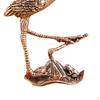 Crane Decoration Ornaments Statue Standing Bird Animal Figurines for Office Indoor Outdoor