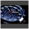 Б/у мужские часы Seiko ALBA хронограф, модель для зарубежного рынка, 10 Бар, коричневый кожаный ремешок, черный
