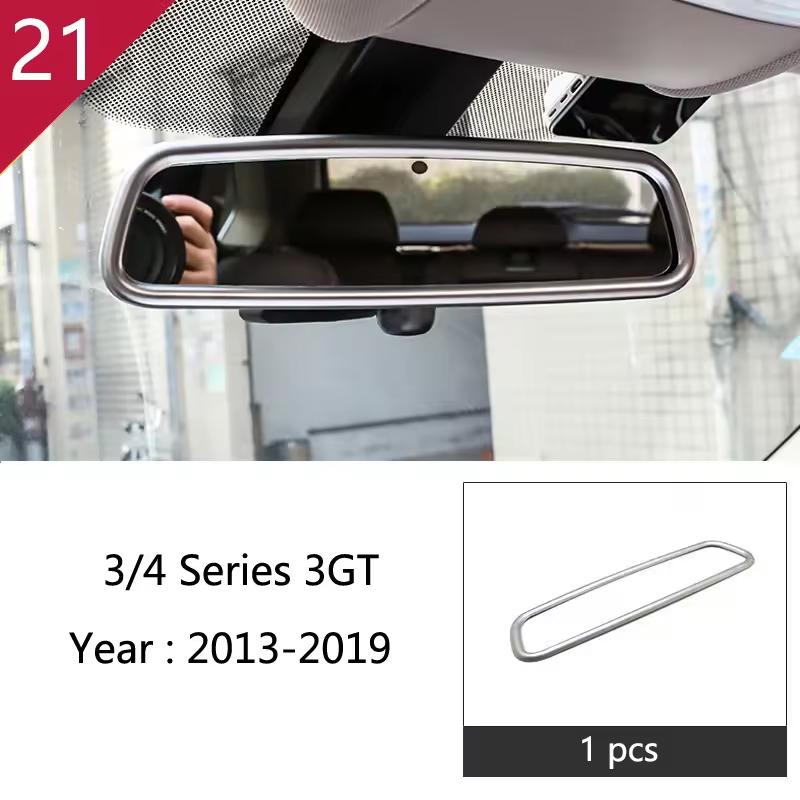 For BMW 3 4Series3GT F30 F31 F32 interior Glove Box Co-Pilot Toolbox Strips Sequin Decorative Cover Trim Car Styling Accessories