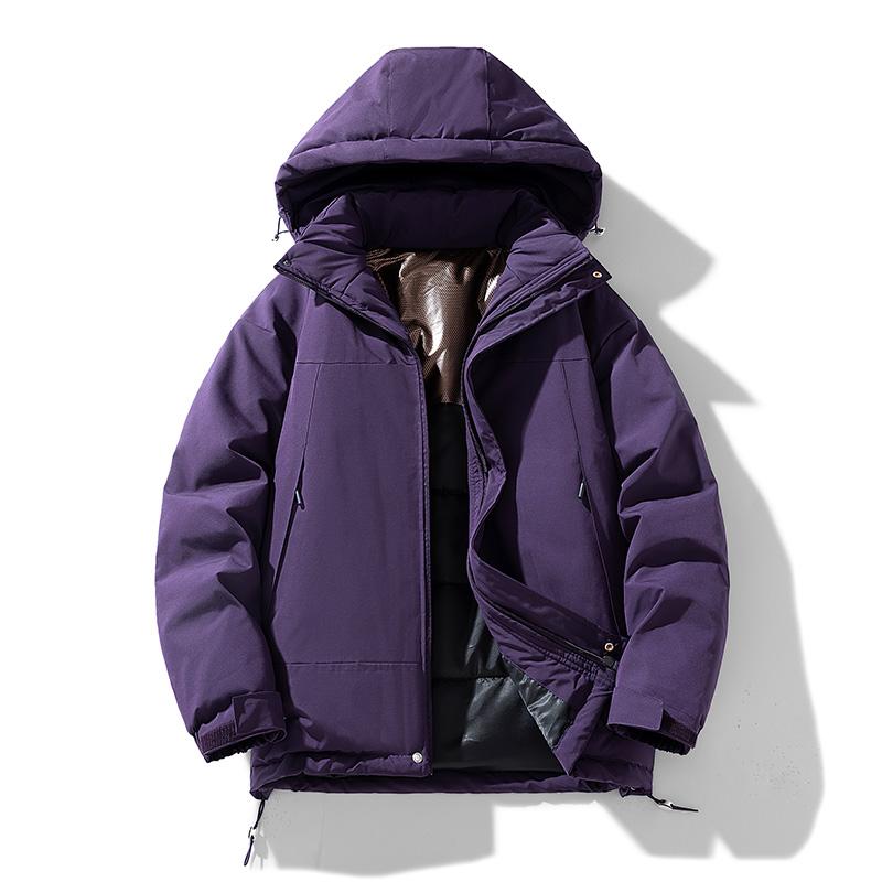 Мужская и женская зимняя хлопковая стеганая куртка, женское повседневное пальто-карго, короткие графеновые парки с капюшоном