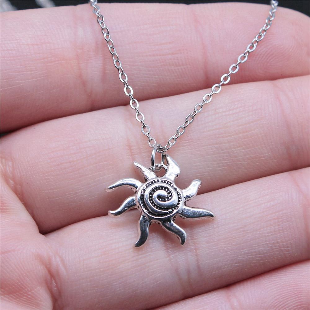 Колье Чокеры 40см Короткая Цепочка Солнце Луна Детские Ювелирные Изделия Материалы QN071
