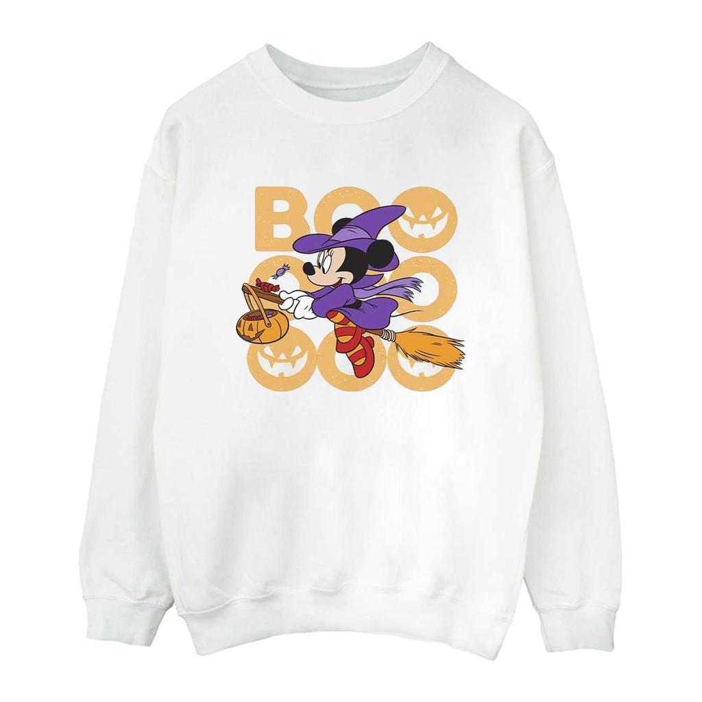 Disney Женская/дамская толстовка Boo Minnie Mouse Witch