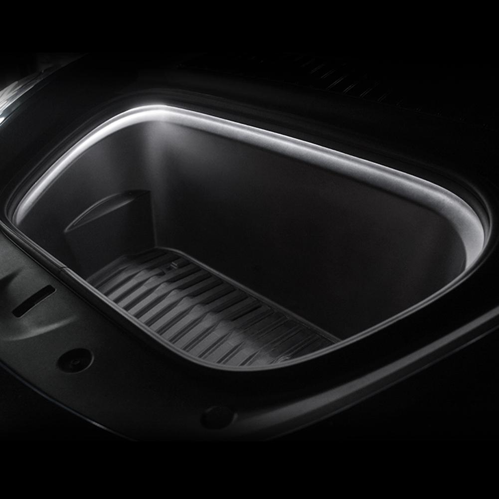 3M 5M супер яркая светодиодная лента модифицированное освещение для Tesla Model 3 YSX автомобильный передний багажник светодиодная трубка водонепроницаемый силиконовый свет