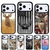 Камуфляжный чехол для телефона с оленем для iPhone 17 16 15 14 13 Pro Max Задняя крышка для 12 11 Pro Coque