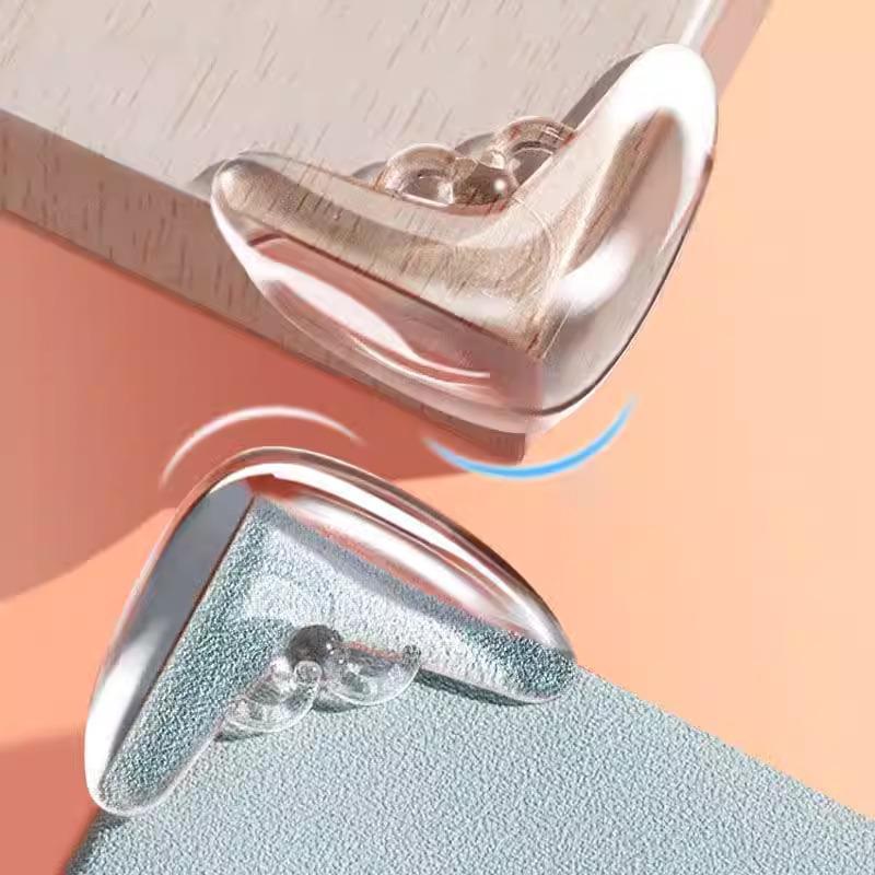 Soft Silicone Anti-Collision Corner Protectors for Tables and Windows