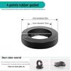 Quick-Fit Silicone Gasket & Waterproof Ring Set: Rubber Gasket, Sealing Ring, Corrugated Pipe, Water Inlet Hose, Quarter Gas Pipe