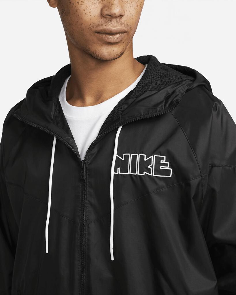 Куртка Nike Sportswear Windrunner (DA0001) черный/черный/белый