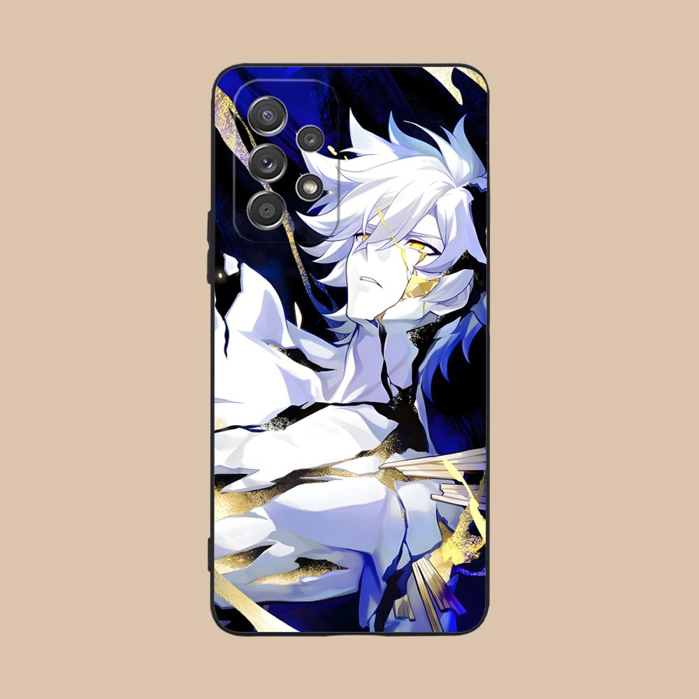 Чехол для телефона Honkai Impact Phainon для Samsung Galaxy A73 72 71 70 56 55 54 53 52 36 35 34 23 16 15 5G Цветной Защитный Роскошный