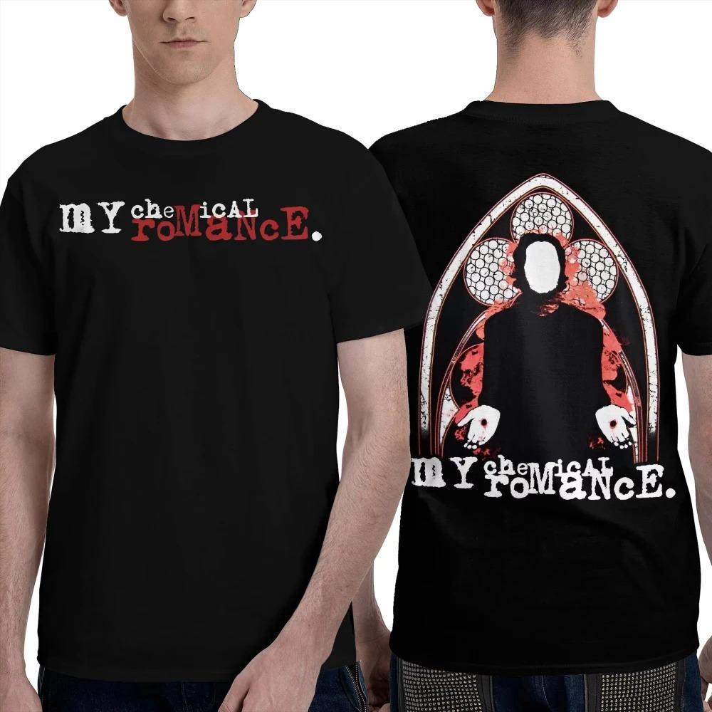 Рок-группа My Chemical Romance Повседневная футболка Люксовый бренд для мужчин и женщин Топ 2026 Новый