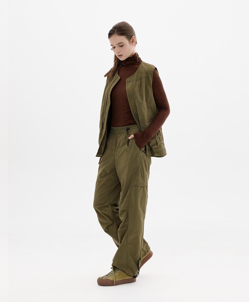 NUUKFITTER 838 Curved String Pants_Women [Khaki]