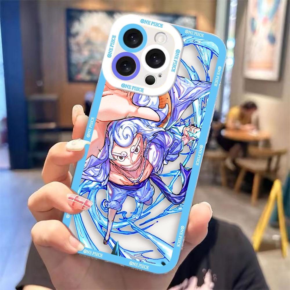One P-Piece Luffy Zoro Ace Sanji Cover Clear Phone Case For Redmi Note 15 14 13 12 11 11T 11S 10 9 10S 9S 8 Pro Max Plus Case
