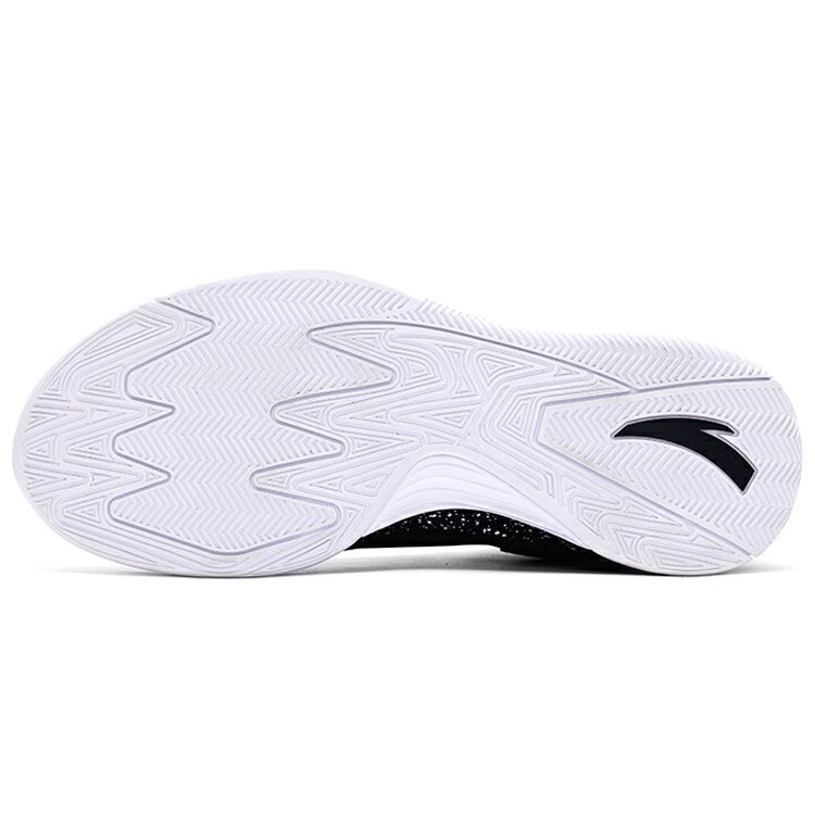 Anta KT2 Shock Absorption Slip Resistant Durable Supportive High Top Basketball Shoes Men Sneakers Black Blue White 11711112-7