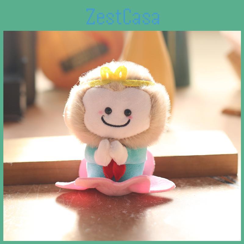 The Journey To West  Monkey King Plush Stuffed Toy Keychain For Decor Backpack