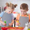 2 Pack Stripes Kids Apron, Kids Cooking Aprons with 2 Pockets, Cute Kids Aprons for Cooking Adjustable