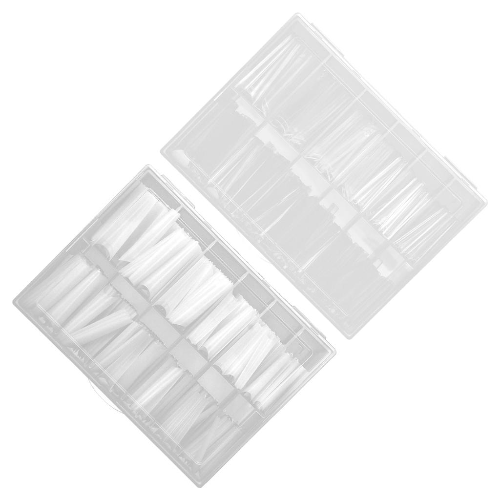 240pcs Extra Long Nail Tips Artificial French False Nail Tips for  Nail Salon