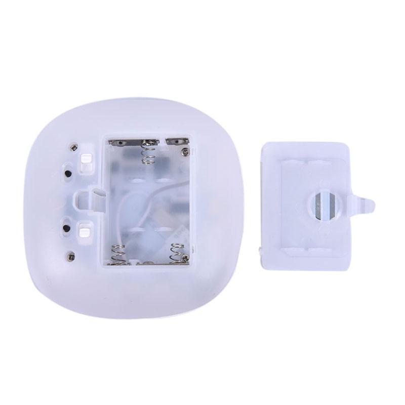 Настенные часы с цифровым временем водить с лампой домашних часов ночника датчика движения Пир