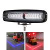 10V-80V 15 LED 30W LED Forklift Light Red Flood Beam Forktruck Red Danger Zone Forklift Truck Warning Lamp For Linde Hyster