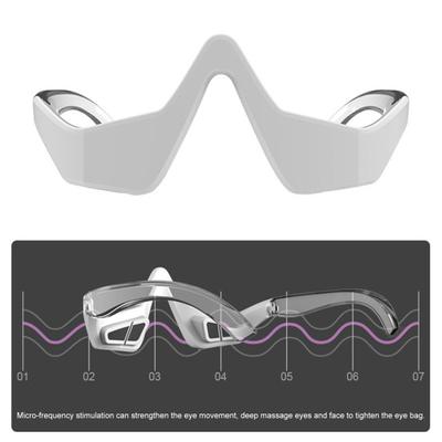 Массажер для глаз Yousheng 3D от темных кругов и мешков под глазами, микрочастотная стимуляция, 3 режима, расслабляющий инструмент для глаз, универсальный аппарат для ухода за кожей вокруг глаз