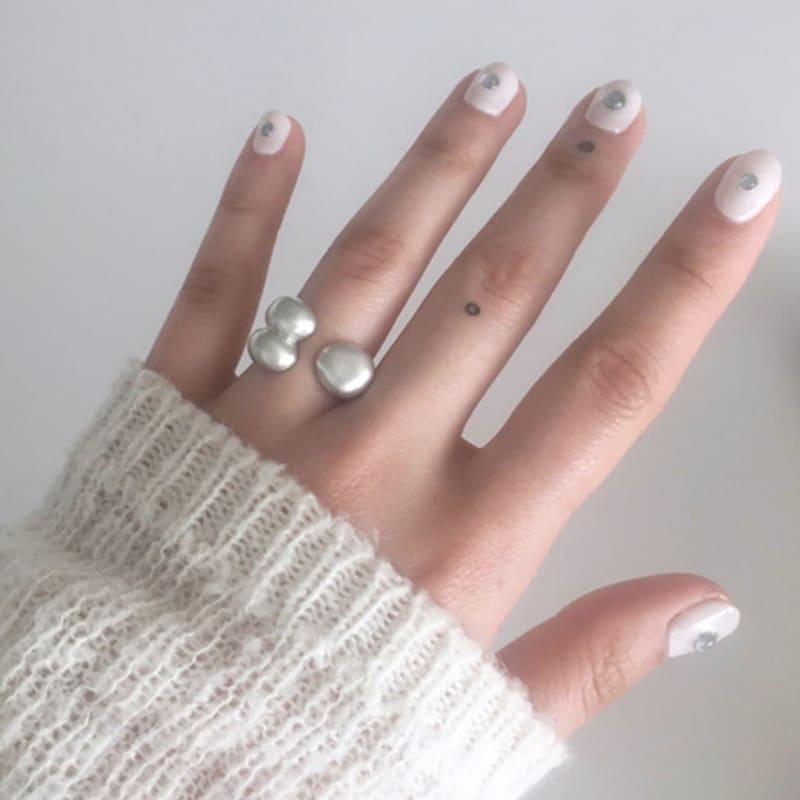207TRIBE PEBBLE RING