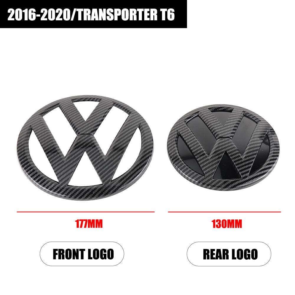 For VOLKSWAGEN VW Car Front Grille Emblem Rear Trunk Lid Logo Stickers Decoration For Volkswagen Transporter T6 2016 2017 2018 2