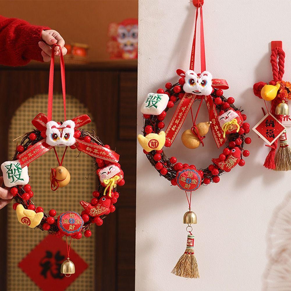 Новогодний декор Новогодние подвески Традиционное украшение на Праздник весны Реквизит для вечеринки