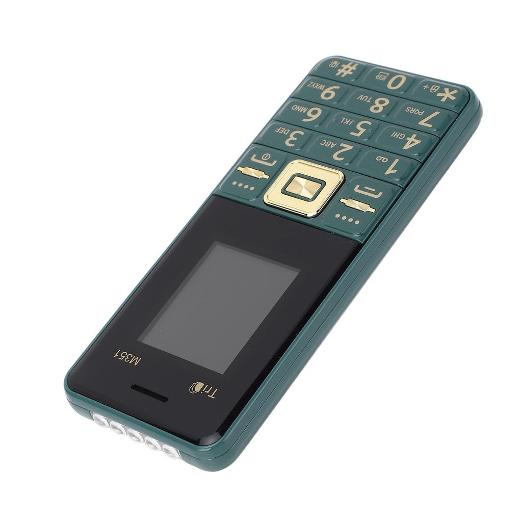 M351 разблокированный сотовый телефон 1,8-дюймовый экран 3600 мАч аккумулятор большая кнопка крупный шрифт громкий сотовый