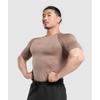 Gymshark TecTonic Seamless T shirT Mocha Mauve walnuT Brown A1b1p Ncjj