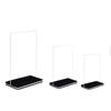 A4 A5 A6 Wine Catalog Menu Display Stand Acrylic Panel Table Card Sign Holder