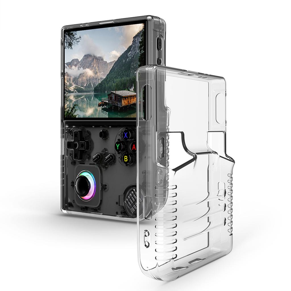 Для ANBERNIC RG40XXV Защитная крышка Противоударный прозрачный чехол Защитная оболочка-рукав для портативной игровой консоли Игровые аксессуары