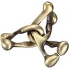 Hanayama Литой головоломка Троица Уровень 6 Головоломка-игра 3D металлическая головоломка