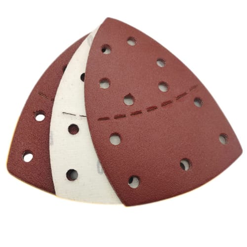 Delta Sander 11-Hole Sandpaper, Sanding Discs, Sanding Pads, 152x105mm (20 Pads), #80-1500 Available, 11-Hole Polishing Sandpaper for Delta Sanders (1