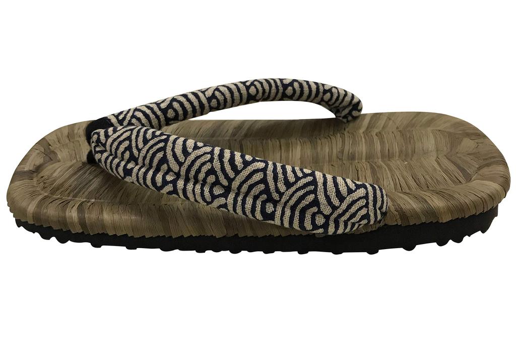 Сандалии Setta Radial Sole Crow Bamboo Cushion Thong Сделано в Японии Qinghai Wave L [Edoten]