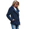 Plush Jacket, Lapel, Loose Fit, Woolen Sweater, Women's Casual Jacket