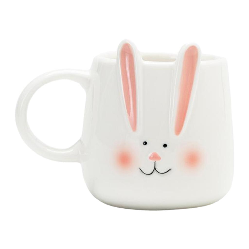 Ручная роспись Чашка с кроликом и дизайном животных