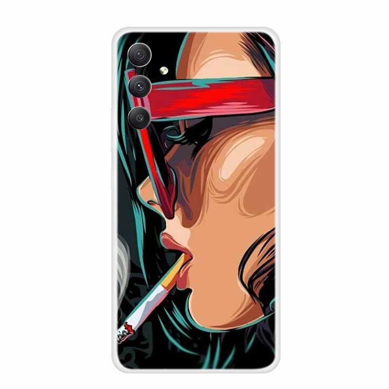 Чехол из ТПУ для Samsung Galaxy A16 5G A26 A36 A25 A15 A25 A35 A55 5G A05 A34 A54 Защитная крышка Fundas Coque Ударопрочный корпус