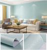 Self-adhesive Wallpaper Waterproof Solid Color Linen Pattern Living Room Bedroom Room Cabinet Decoration Sticker
