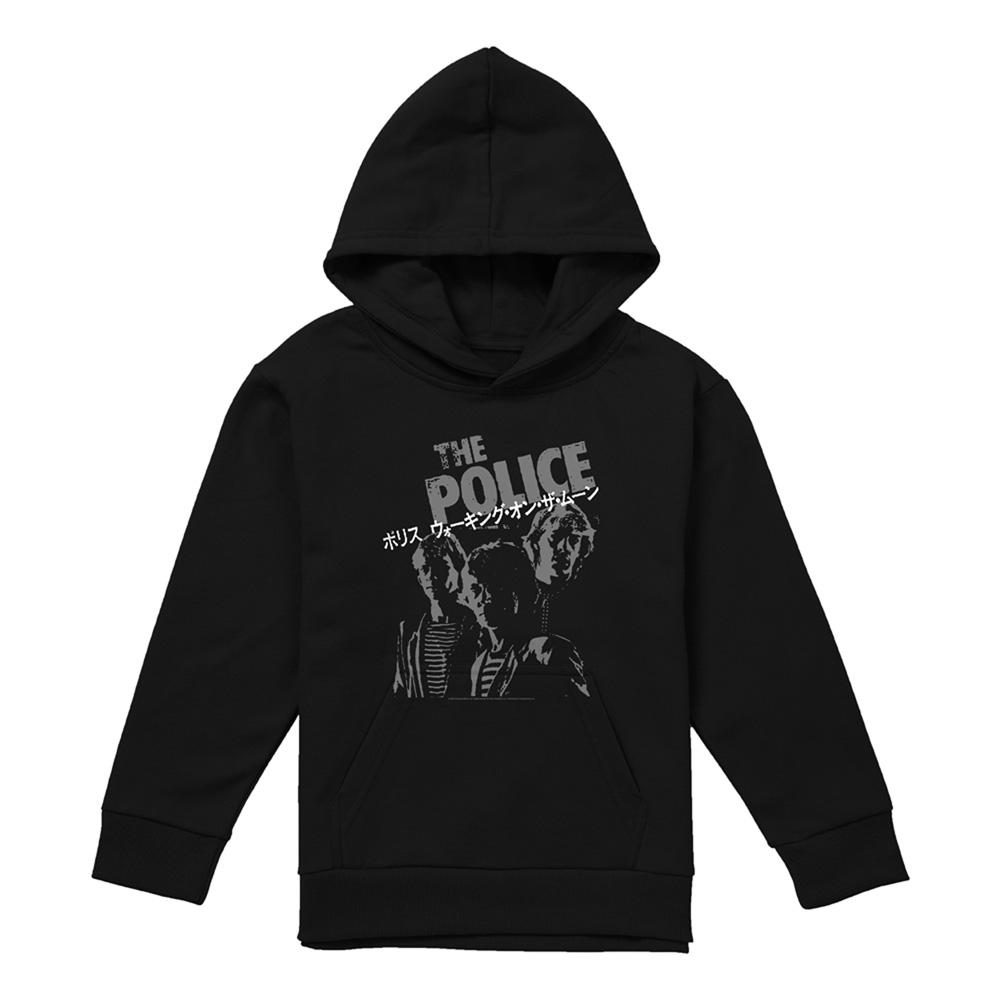 The Police Childrens/Kids Japanese Photo Pull Over Hoodie