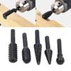 5PCS 1/4'' Shank DIY Drill Bit Set Carpentry Cutting Tools For General Building & Engineering