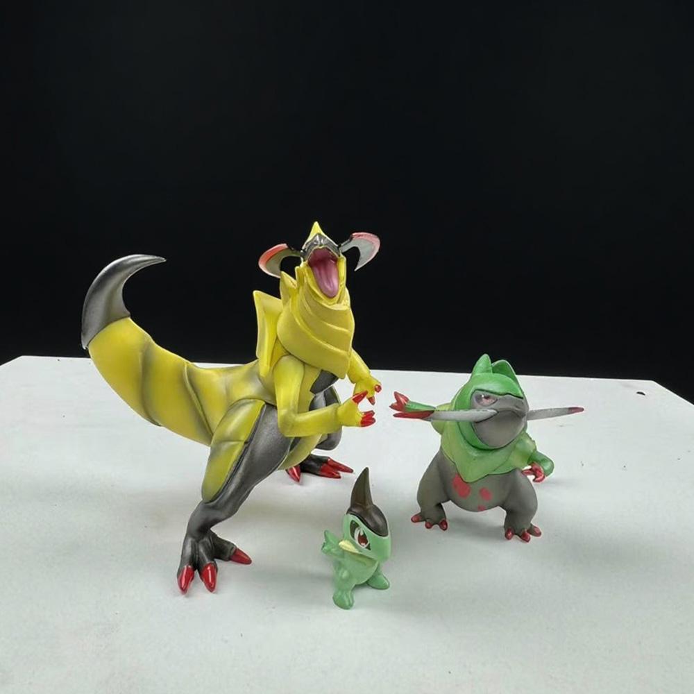 2-11 см Фигурка Покемона Аниме Аксью Фраксюр Гаксорус Фигурки Действия ПВХ Статуэтка Настольное Украшение Коллекционная Модель Игрушки Подарки